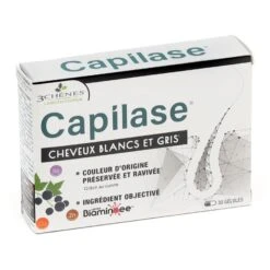 Les 3 Chênes Capilase Gélules - Contenance : 30 Gélules -René furterer Soldes Magasin 33632d636170696c6173652d636865766575782d626c616e63732d65742d677269732d33302d67656c756c65732d666163651f41cdb3