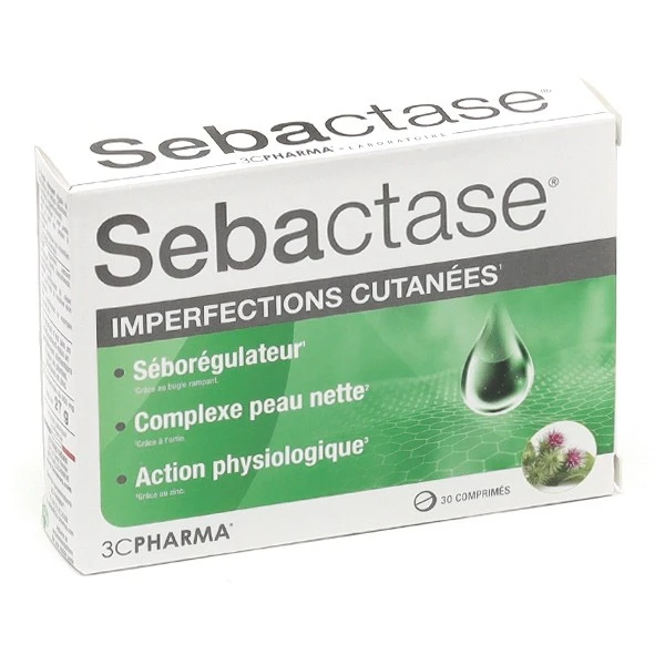 Les 3 Chênes Sebactase Comprimés - Contenance : 30 Comprimés 3 Les 3 Chênes Sebactase Comprimés - Contenance : 30 Comprimés – Image 3