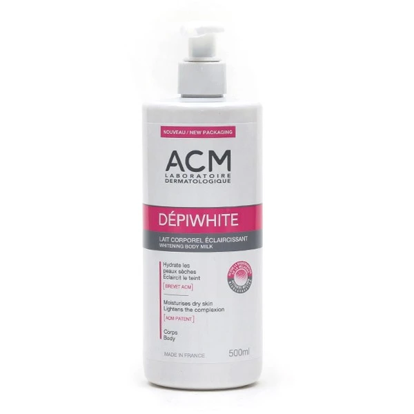 ACM Dépiwhite Lait Corporel éclaircissant - Contenance : 500 Ml 2 ACM Dépiwhite Lait Corporel éclaircissant - Contenance : 500 Ml – Image 2