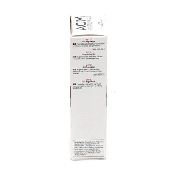 ACM Vitix Gel Régulateur De La Dépigmentation - Contenance : 50 Ml 1 ACM Vitix Gel Régulateur De La Dépigmentation - Contenance : 50 Ml