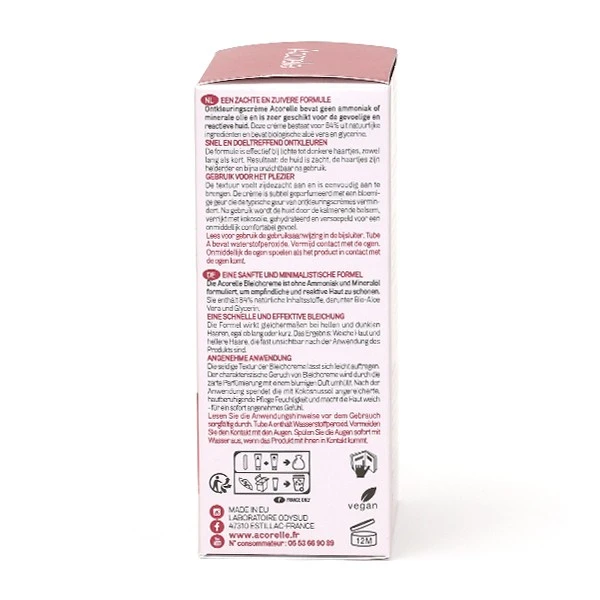 Acorelle Crème Décolorante - Contenance : 2 X 30 Ml 1 Acorelle Crème Décolorante - Contenance : 2 X 30 Ml