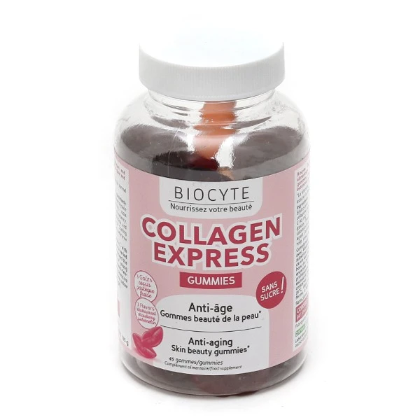Biocyte Collagen Express Gummies - Contenance : 45 Gommes 2 Biocyte Collagen Express Gummies - Contenance : 45 Gommes – Image 2