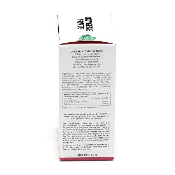 Biocyte Oxygène Forte Regard Sticks - Contenance : 15 Sachets 1 Biocyte Oxygène Forte Regard Sticks - Contenance : 15 Sachets
