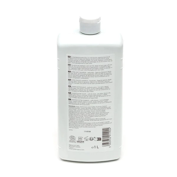 Cattier Shampooing Extra-doux Bio - Contenance : 1 L 1 Cattier Shampooing Extra-doux Bio - Contenance : 1 L