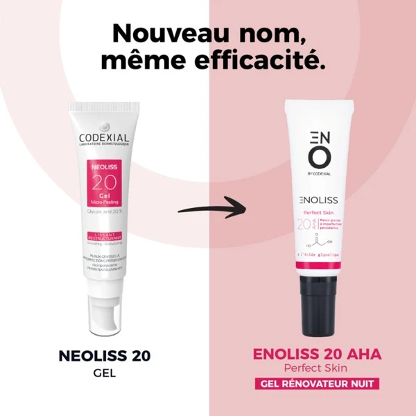 Codexial Enoliss Perfect Skin 20 AHA Gel Rénovateur Nuit - Contenance : 30 Ml 3 Codexial Enoliss Perfect Skin 20 AHA Gel Rénovateur Nuit - Contenance : 30 Ml – Image 3