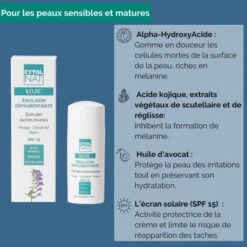 Cytolnat Kojic Emulsion Dépigmentante SPF 15 - Contenance : 30 Ml 12 Cytolnat Kojic Emulsion Dépigmentante SPF 15 - Contenance : 30 Ml -René furterer Soldes Magasin 6379746f6c6e61742d6b6f6a69632d656d756c73696f6e2d64657069676d656e74616e74652d7370662d31352d34c5a5ba78