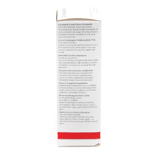 Dr. Hauschka Dr Hauschka Lait Pour Le Corps Citron Citronnelle - Contenance : 145 Ml 1 Dr. Hauschka Dr Hauschka Lait Pour Le Corps Citron Citronnelle - Contenance : 145 Ml