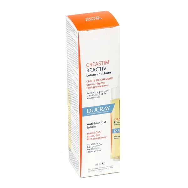 Ducray Creastim Reactiv Lotion Antichute - Contenance : 60 Ml 6 Ducray Creastim Reactiv Lotion Antichute - Contenance : 60 Ml – Image 6