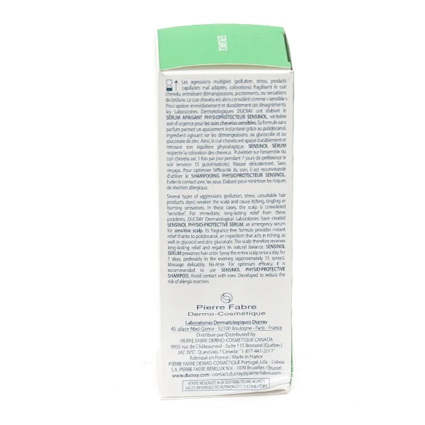 Ducray Sensinol Sérum Apaisant - Contenance : 30 Ml 1 Ducray Sensinol Sérum Apaisant - Contenance : 30 Ml