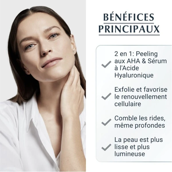 Eucerin Hyaluron Filler + 3x Effect Peeling Et Sérum Nuit - Contenance : 30 Ml 4 Eucerin Hyaluron Filler + 3x Effect Peeling Et Sérum Nuit - Contenance : 30 Ml – Image 4