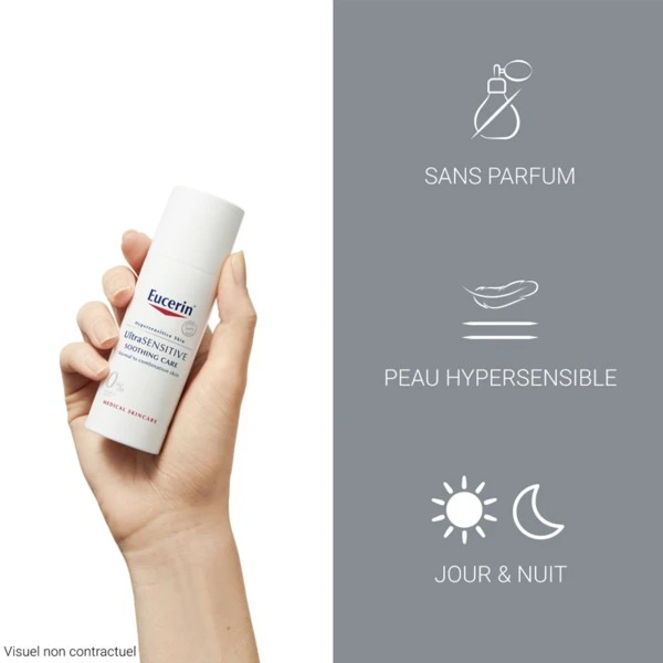 Eucerin Ultra-Sensible Soin Apaisant - Contenance : 50 Ml 4 Eucerin Ultra-Sensible Soin Apaisant - Contenance : 50 Ml – Image 4