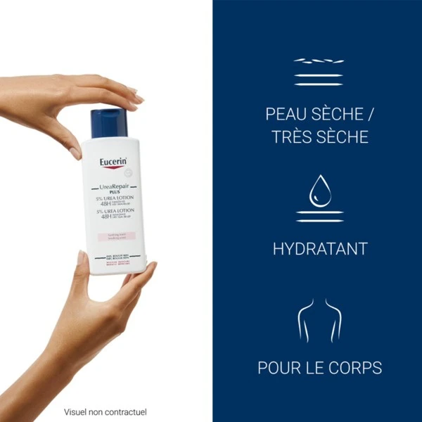 Eucerin UreaRepair Plus Corps 5 % D'urée émollient Réparateur - Contenance : 250 Ml 2 Eucerin UreaRepair Plus Corps 5 % D'urée émollient Réparateur - Contenance : 250 Ml – Image 2