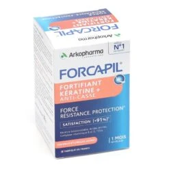 Arkopharma Forcapil Fortifiant Kératine + Cheveux Et Ongles Gélules - Contenance : 180 Gélules