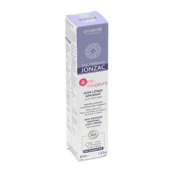 Jonzac Anti-Rougeurs Soin Léger Apaisant Bio - Contenance : 40 Ml 4 Jonzac Anti-Rougeurs Soin Léger Apaisant Bio - Contenance : 40 Ml – Image 4