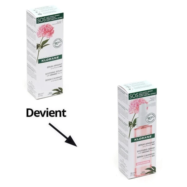 Klorane Sérum SOS à La Pivoine Bio - Contenance : 100 Ml 5 Klorane Sérum SOS à La Pivoine Bio - Contenance : 100 Ml – Image 5