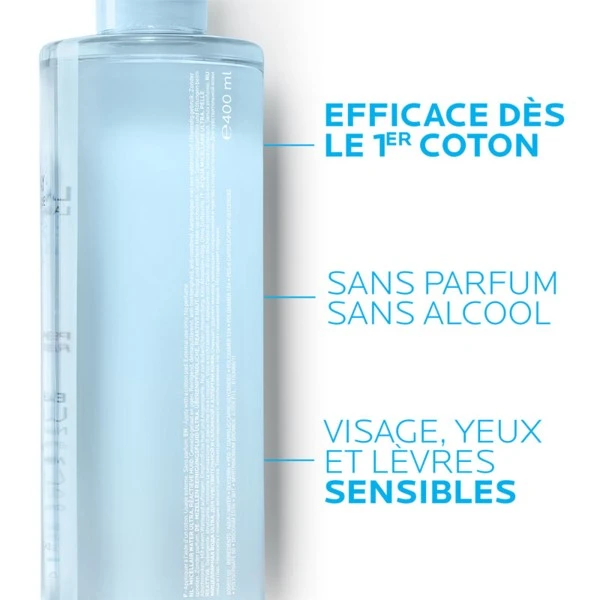 LA ROCHE-POSAY La Roche Posay Eau Micellaire Ultra Peaux Réactives - Contenance : 400 Ml 2 LA ROCHE-POSAY La Roche Posay Eau Micellaire Ultra Peaux Réactives - Contenance : 400 Ml – Image 2