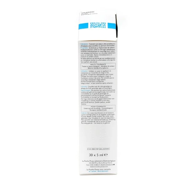 LA ROCHE-POSAY La Roche Posay Toleriane Ultra Démaquillant Unidoses - Contenance : 30 X 5 Ml 1 LA ROCHE-POSAY La Roche Posay Toleriane Ultra Démaquillant Unidoses - Contenance : 30 X 5 Ml