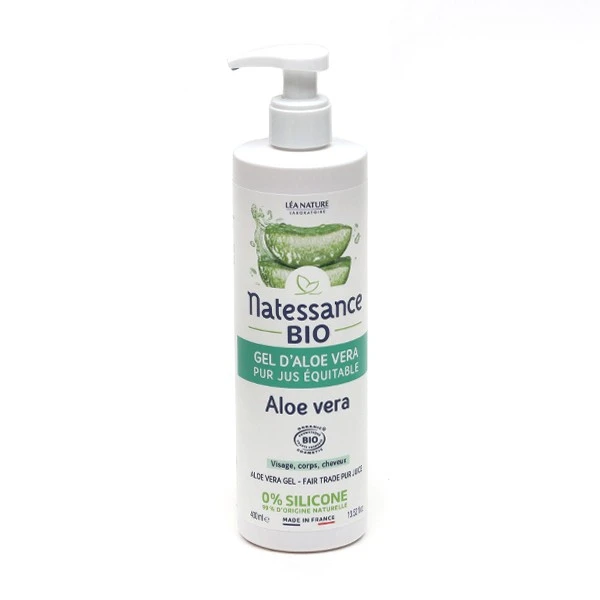 Natessance Gel D'Aloe Vera Bio - Contenance : 400 Ml 2 Natessance Gel D'Aloe Vera Bio - Contenance : 400 Ml – Image 2