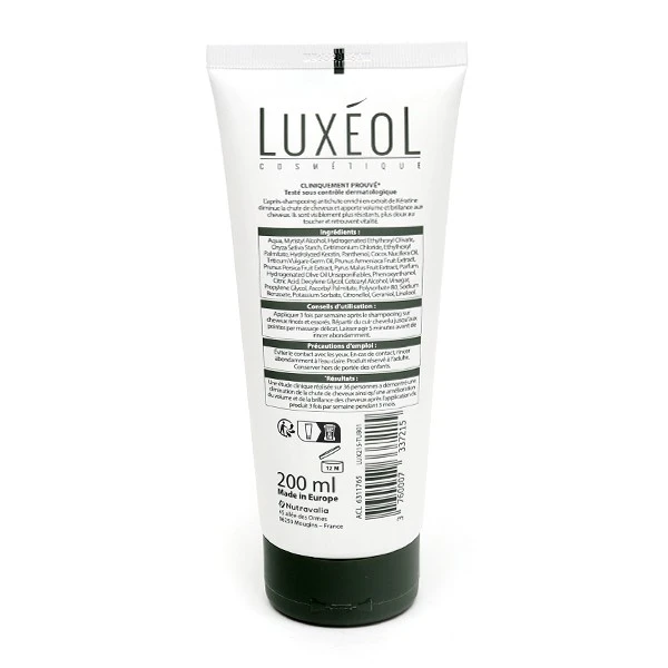 Luxéol Après Shampooing Antichute - Contenance : 200 Ml 1 Luxéol Après Shampooing Antichute - Contenance : 200 Ml
