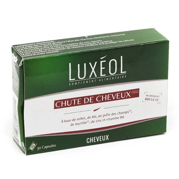 Luxeol Chute De Cheveux Progressive Capsules - Contenance : 30 Capsules 3 Luxeol Chute De Cheveux Progressive Capsules - Contenance : 30 Capsules – Image 3