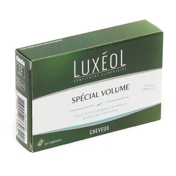 Luxéol Cheveux Spécial Volume Capsules - Contenance : 30 Capsules 3 Luxéol Cheveux Spécial Volume Capsules - Contenance : 30 Capsules – Image 3