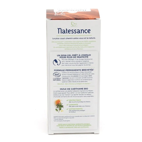 Natessance Soin Colorant Cuivré 7.4 1 Natessance Soin Colorant Cuivré 7.4