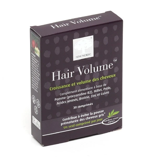 New Nordic Hair Volume Comprimés - Contenance : 30 Comprimés 3 New Nordic Hair Volume Comprimés - Contenance : 30 Comprimés – Image 3