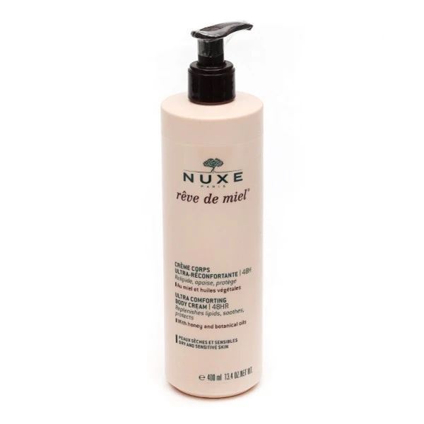Nuxe Rêve De Miel Crème Corps Ultra Réconfortante 48h - Contenance : 400 Ml 2 Nuxe Rêve De Miel Crème Corps Ultra Réconfortante 48h - Contenance : 400 Ml – Image 2