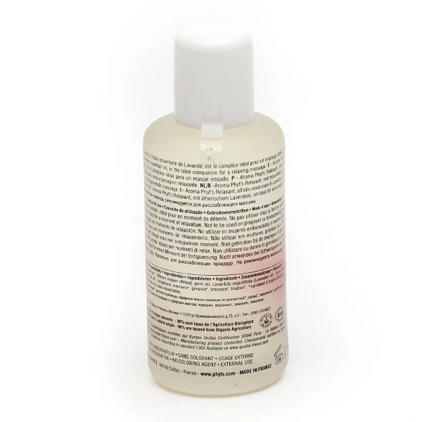 Aroma Phyt's Relaxant Huile De Massage Détente Bio - Contenance : 100 Ml 1 Aroma Phyt's Relaxant Huile De Massage Détente Bio - Contenance : 100 Ml