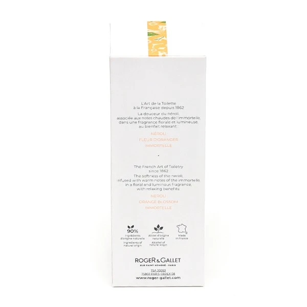 Roger Et Gallet Eau Parfumée Bienfaisante Néroli - Contenance : 100 Ml 9 Roger Et Gallet Eau Parfumée Bienfaisante Néroli - Contenance : 100 Ml – Image 9