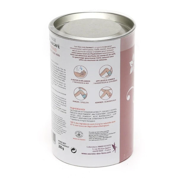 Secrets Des Fées Gommage Corps Au Café Gourmand - Contenance : 200 G 1 Secrets Des Fées Gommage Corps Au Café Gourmand - Contenance : 200 G