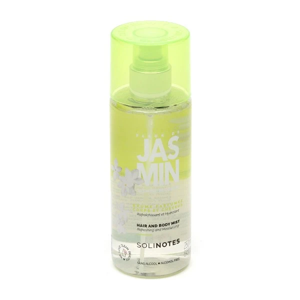 Solinotes Brume Parfumée Fleur De Jasmin - Contenance : 250 Ml 2 Solinotes Brume Parfumée Fleur De Jasmin - Contenance : 250 Ml – Image 2