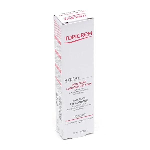 Topicrem Hydra+ Soin éclat Contour Des Yeux - Contenance : 15 Ml 3 Topicrem Hydra+ Soin éclat Contour Des Yeux - Contenance : 15 Ml – Image 3