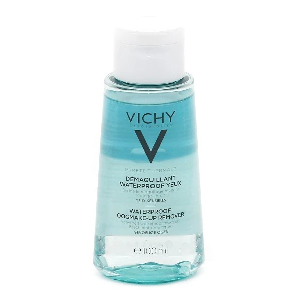 Vichy Pureté Thermale Démaquillant Waterproof Biphasé - Contenance : 100 Ml 4 Vichy Pureté Thermale Démaquillant Waterproof Biphasé - Contenance : 100 Ml – Image 4