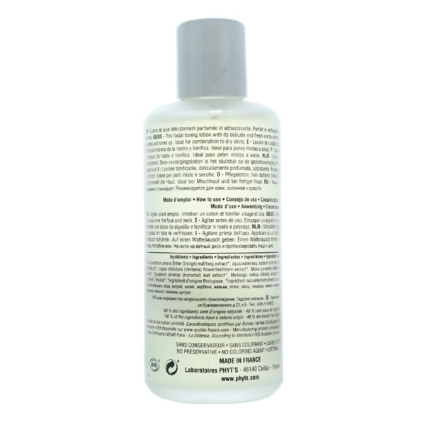 Phyt's Hydrolé Oranger Lotion Adoucissante - Contenance : 200 Ml 1 Phyt's Hydrolé Oranger Lotion Adoucissante - Contenance : 200 Ml