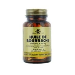 Solgar Huile De Bourrache Capsules - Contenance : 30 Capsules -René furterer Soldes Magasin solgar huile de bourrache 30 gelules face 1