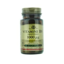 Solgar Vitamine B8 1000 µg Gélules - Contenance : 50 Gélules -René furterer Soldes Magasin solgar vitamine b8 1000 g 50 gelules face